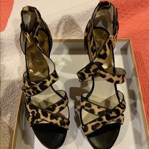 Michael Kors Evie Platform Evening Sandals